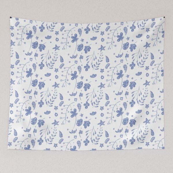 Item preview, Flowers Patter of Floral botanical Garden, Abstract Hipsters Colors Pastel designed and sold by tinypurpleland.