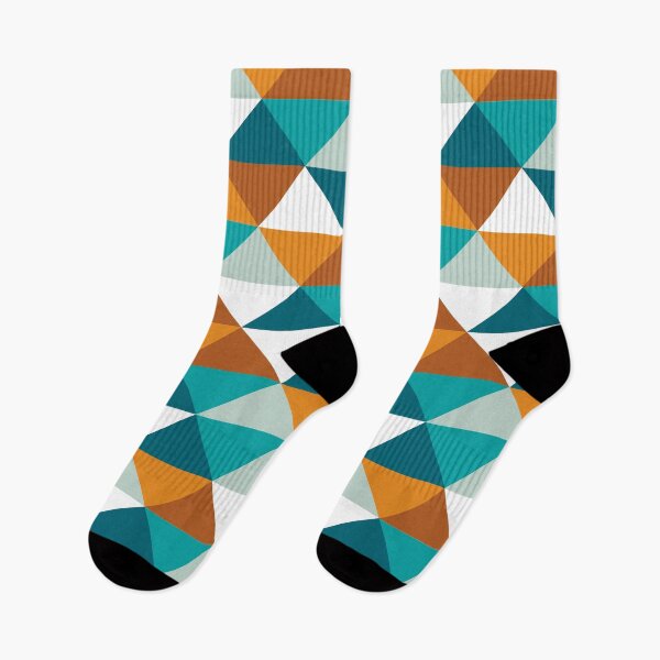 Item preview, Abstract triangle pattern, (Sand and Sky color set 3 )    designed and sold by ohaniki.