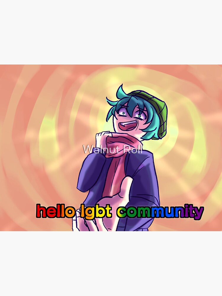 hello lgbt community shin | Sticker