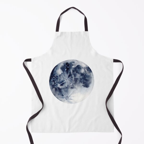 Item preview, Full Moon in Watercolor designed and sold by Harpley Design Studio.