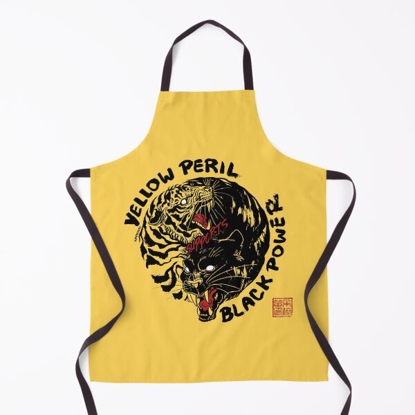 Item preview, Yellow Peril Supports Black Power designed and sold by KIRISKA.