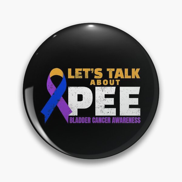 Item preview, Let's Talk About Pee: Bladder Cancer Awareness Month designed and sold by friendlyspoon.