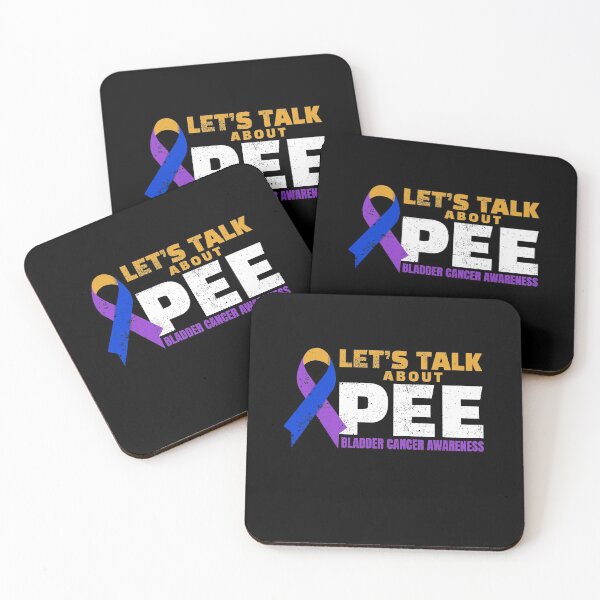 Item preview, Let's Talk About Pee: Bladder Cancer Awareness Month designed and sold by friendlyspoon.