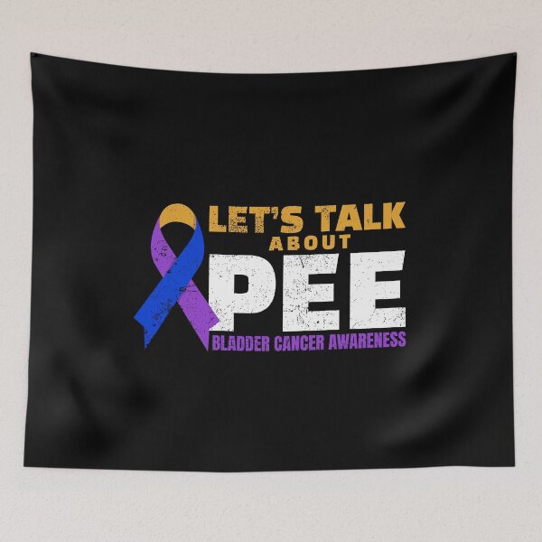 Item preview, Let's Talk About Pee: Bladder Cancer Awareness Month designed and sold by friendlyspoon.