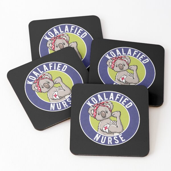 Item preview, Cool Nurse Gift, Qualified Nurse Funny Koalafied  designed and sold by T-minus.