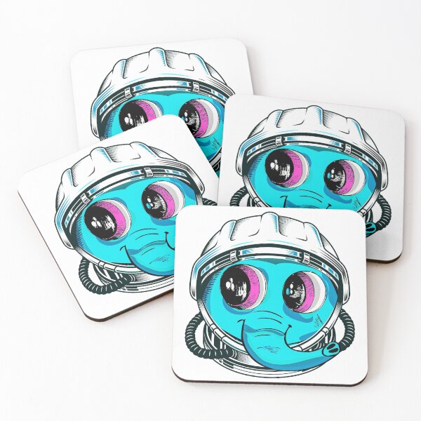 Item preview, Elephant baby In an astronaut suit ,Elephant In Space,Cute Cartoon Elephant designed and sold by Casablanca shop.