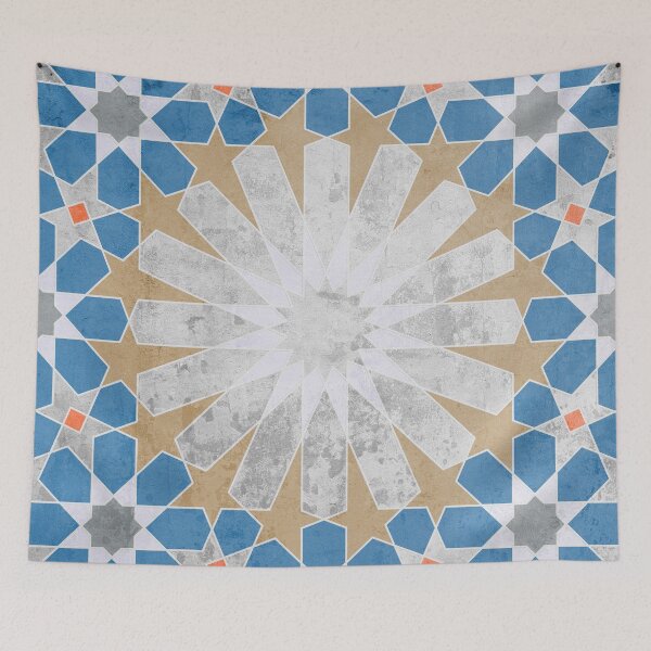 Item preview, oriental mosaic tile pattern,  traditional geometric design  3 designed and sold by ohaniki.
