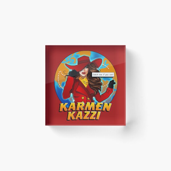 Item preview, Karmen Sandiego designed and sold by KarmenKazzi.