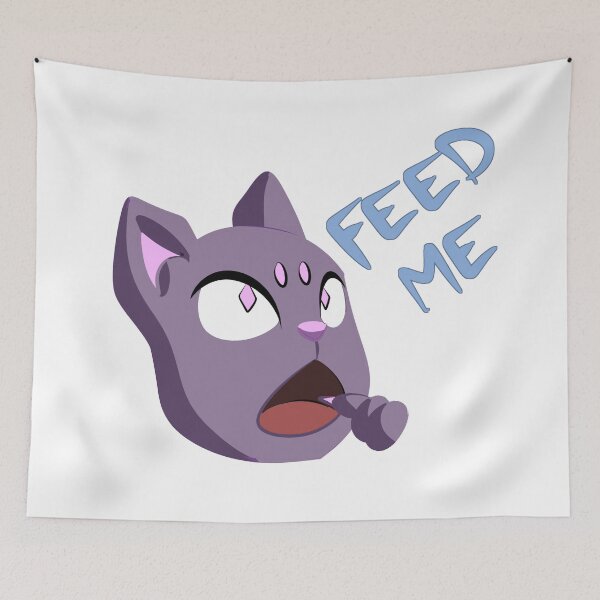 Item preview, Feed me - Hungry Cat designed and sold by Aleina928.