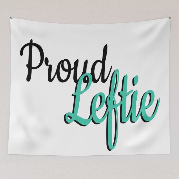 Item preview, Cute " Proud Leftie" design for left handed people. designed and sold by Robyn18.