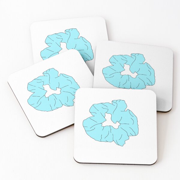 Item preview, blue scrunchie designed and sold by kaiarose11.