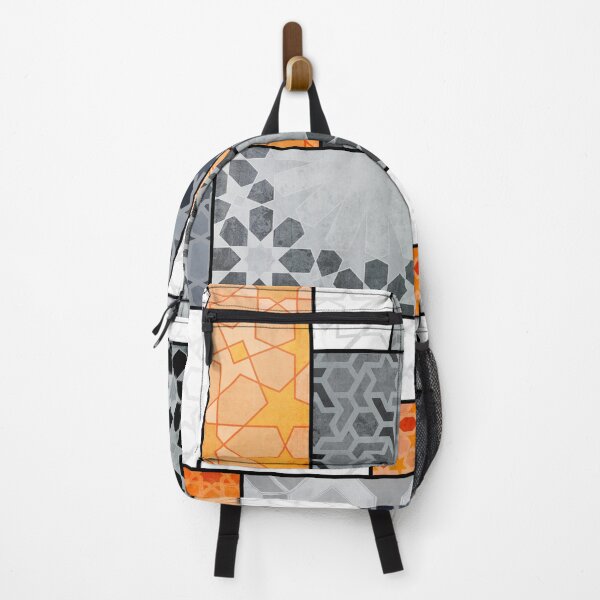 Item preview, oriental pattern patchwork design -geometric mosaic designed and sold by ohaniki.