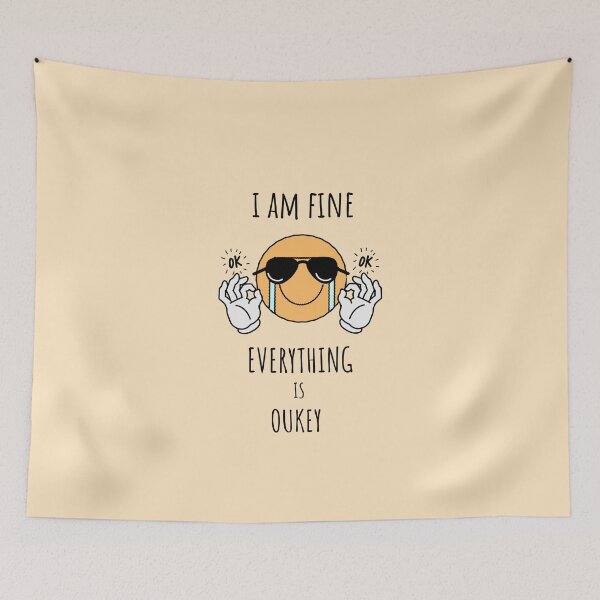 Item preview, I am fine eveything is OK designed and sold by Delicarte.