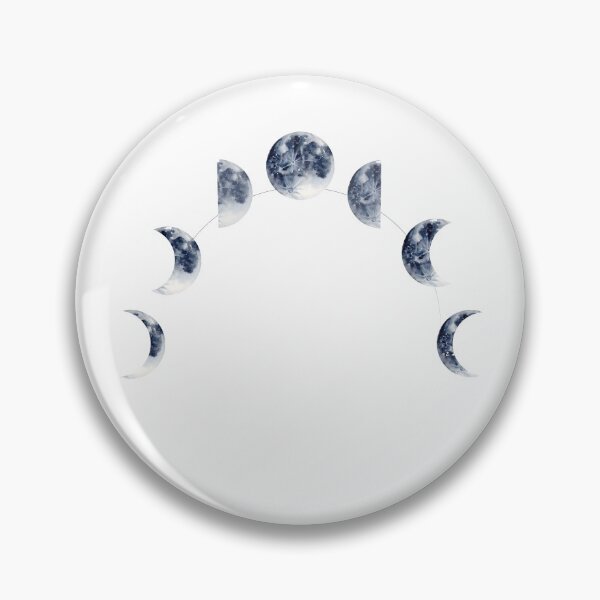 Item preview, Moon Phases | Watercolor  designed and sold by Harpley Design Studio.