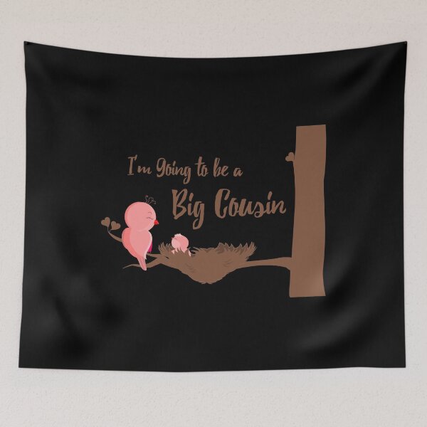 Item preview, I'm Going To Be A Big Cousin designed and sold by flippinsg.
