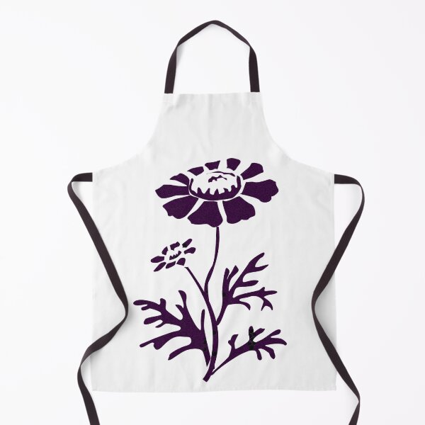 Item preview, Flower patterned purple designed and sold by Moonyflower.