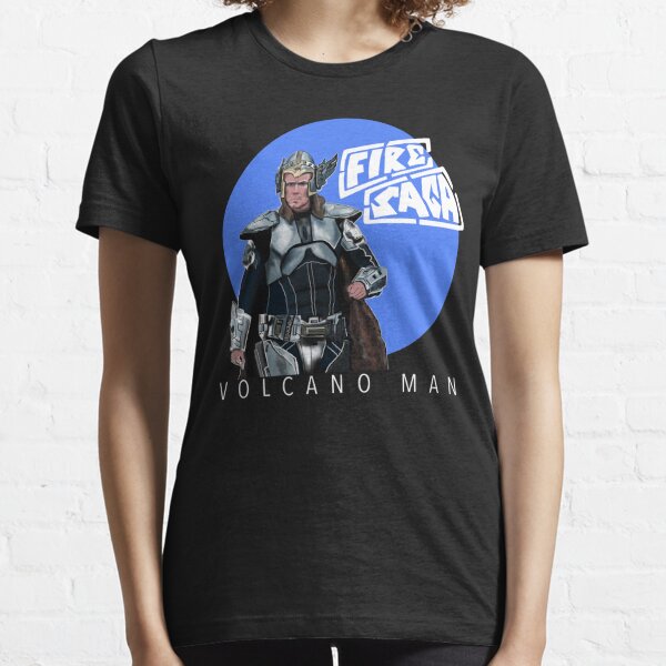 Eurovision Fire Saga Ferrell Volcano Man Iceland Essential T-Shirt