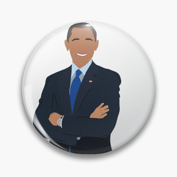 Item preview, Barack Obama Faceless Portrait designed and sold by zuzannaaa.