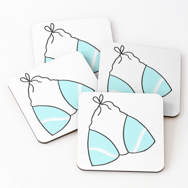 Item preview, blue wave bikini top  designed and sold by kaiarose11.