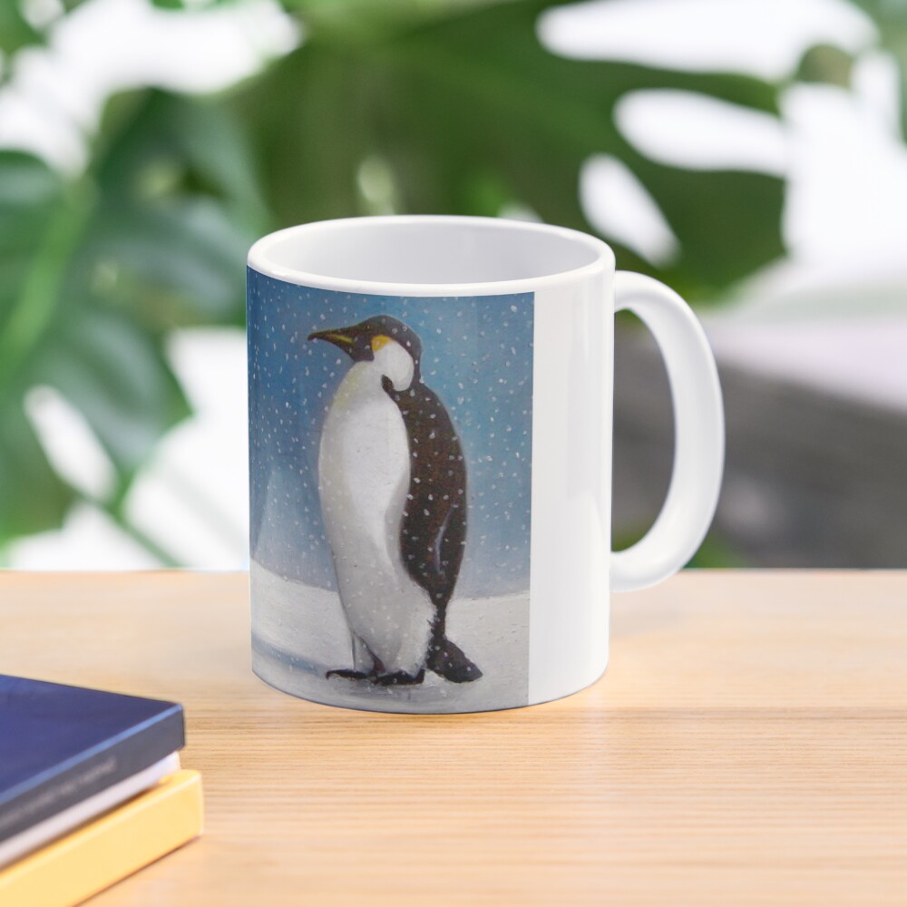 Philadelphia Zoo Etched Penguin Mug