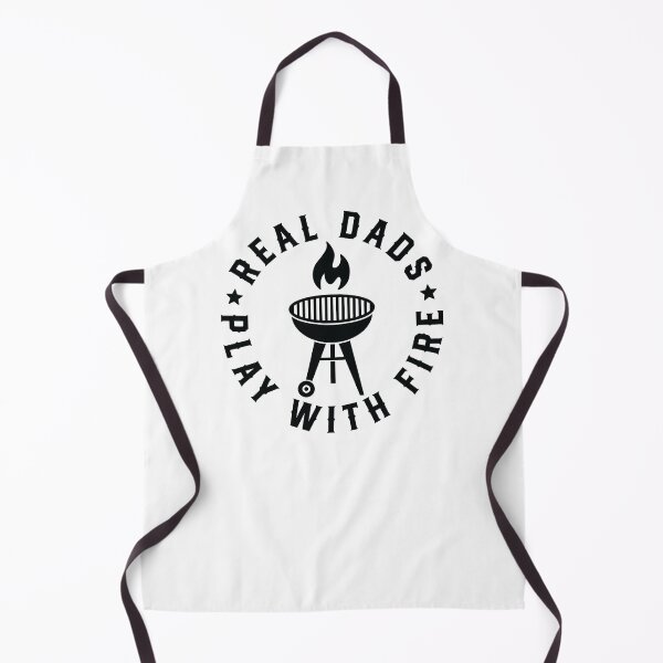 Item preview, Real Dads Play With Fire BBQ designed and sold by CompassandCrate.