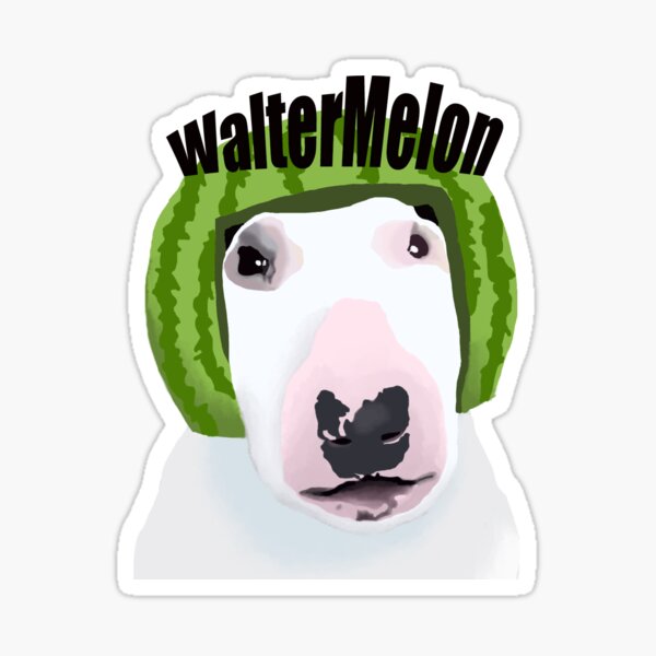 Item preview, Watermelon Walter Dog  designed and sold by Nicole Borden.