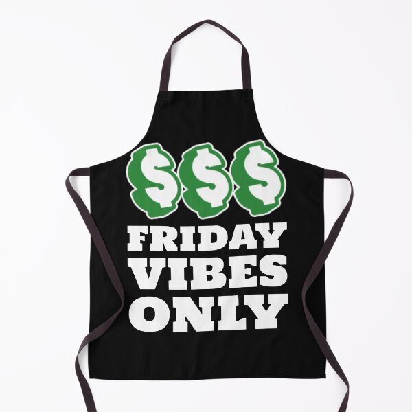 Item preview, Happy Friday Vibes Only Quote designed and sold by Susan Pfrender.