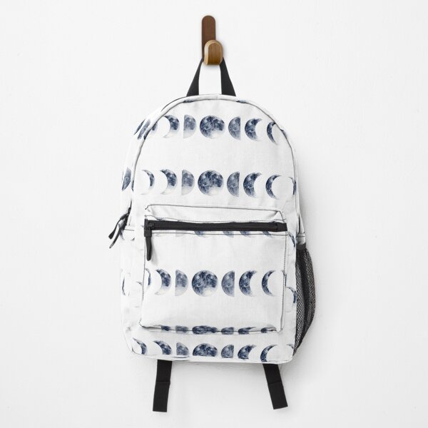 Item preview, Moon phases in a row | Watercolor designed and sold by Harpley Design Studio.