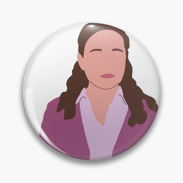 Item preview, Pam From The Office Faceless Portrait designed and sold by zuzannaaa.