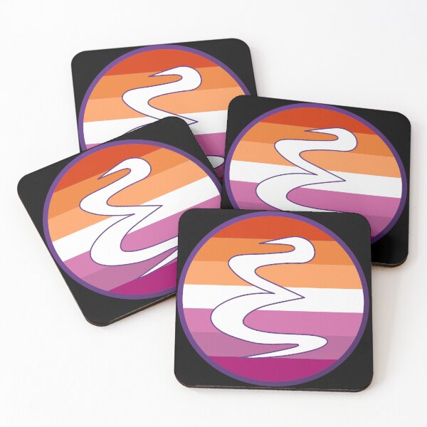 Item preview, Lesbian Pride Emacs Logo designed and sold by QuietMisdreavus's pride logos and silly stuff.