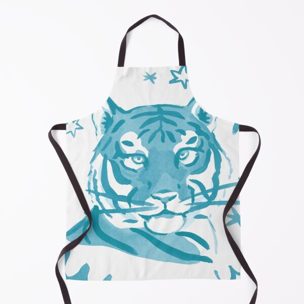 Item preview, Watercolor Tiger Blue designed and sold by tyleescreations.