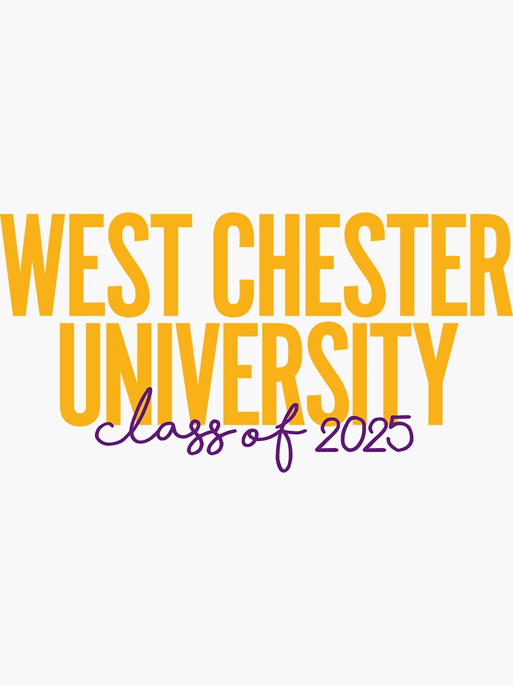 "West Chester Class of 2025" Sticker for Sale by kayleeoconnor Redbubble