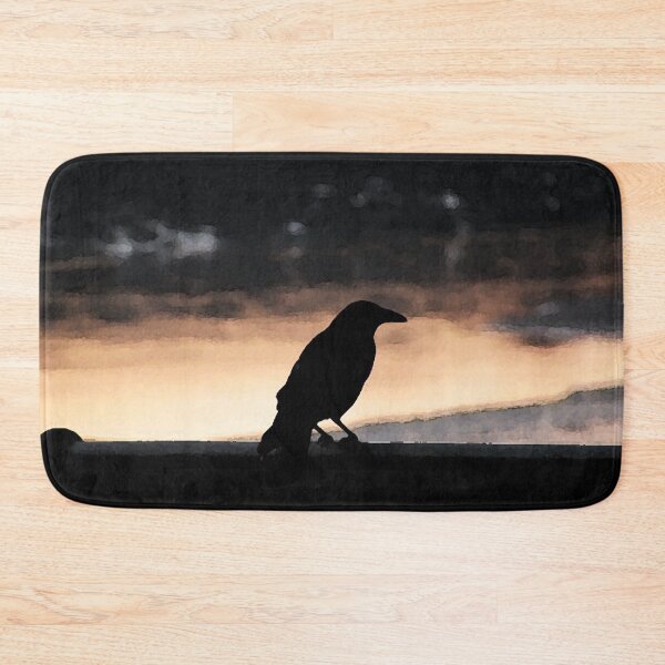 Item preview, Dark Crow At Sunset designed and sold by WildandDivine.