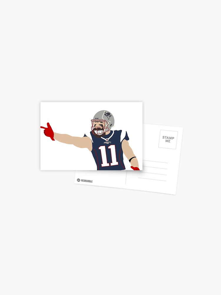 Julian Edelman Black & White Canvas Art – My Idea Sports Canvas