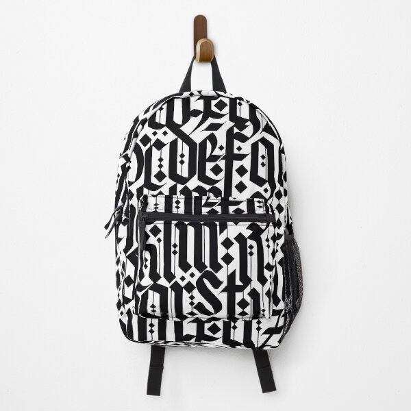 Item preview, typography pattern 3 - old gothic calligraphy design, seamless designed and sold by ohaniki.