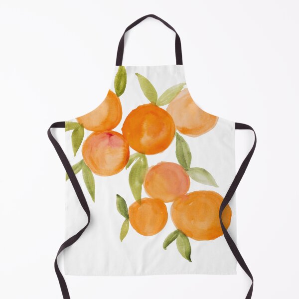 Item preview, Ornages - watercolor repeating pattern designed and sold by Ilze Lucero.