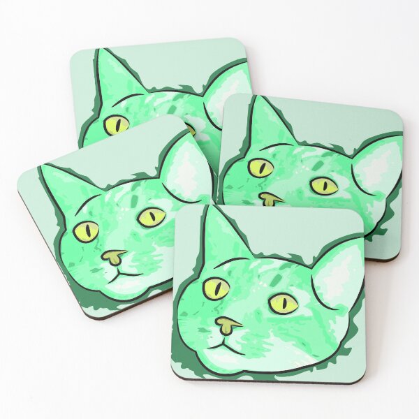 Item preview, Mottled Sage Cat designed and sold by PlaguedOne.
