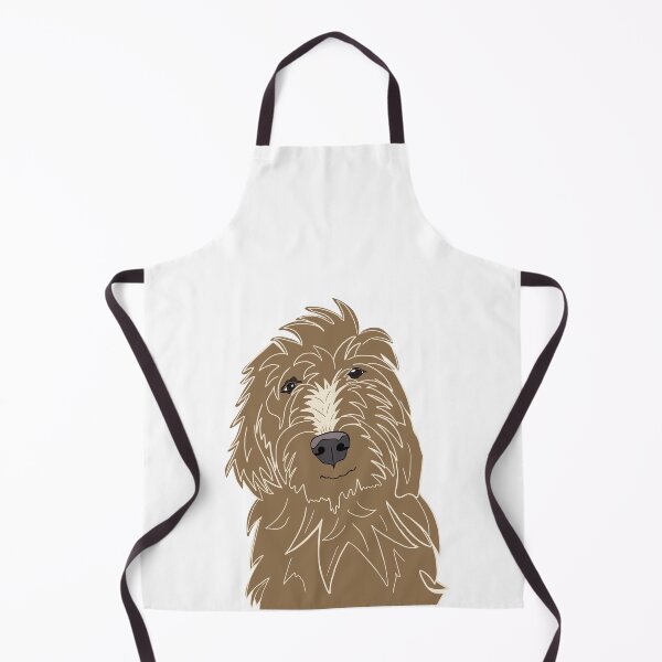 Item preview, A doodle of a Golden Doodle designed and sold by Quick Brown Fox Canada.