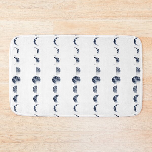 Item preview, Moon Phases | Horizontal | Watercolor designed and sold by Harpley Design Studio.