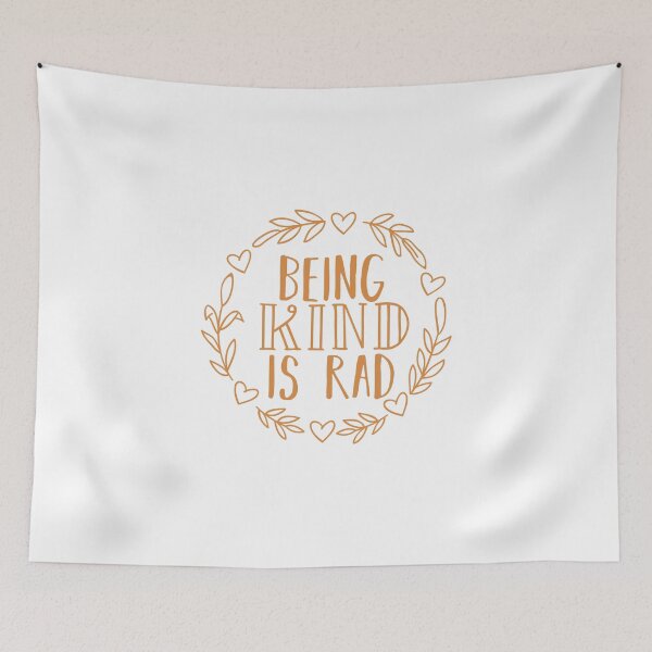 Item preview, Being kind is rad designed and sold by griffics.