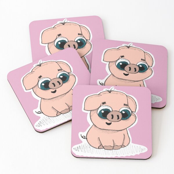 Item preview, A cute little pig designed and sold by BellaAtherton.