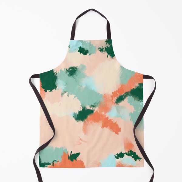 Item preview, Abstract art - coral and green designed and sold by Ilze Lucero.
