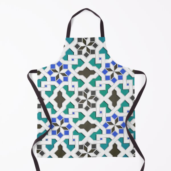 Item preview, Patrón Oriental - Diseño Geométrico, azul / verde. designed and sold by ohaniki.