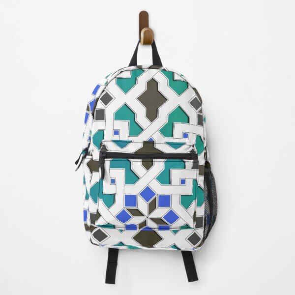 Item preview, Oriental Pattern - Geometric Design, blue / green designed and sold by ohaniki.