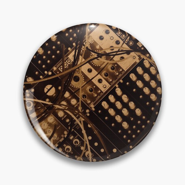 Item preview, Analog synthesizer  illustration - black , brown designed and sold by ohaniki.
