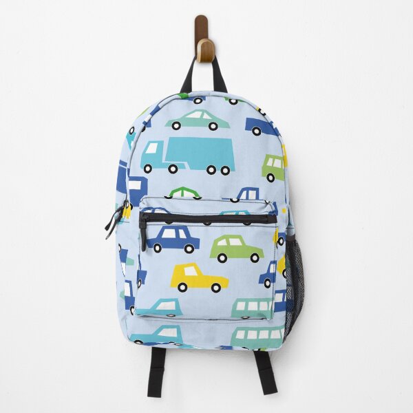 Item preview, blue toy car pattern - automobile illustration designed and sold by ohaniki.
