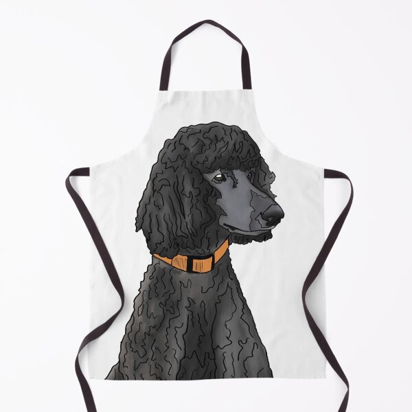 Item preview, Misza the Black Standard Poodle designed and sold by Quick Brown Fox Canada.