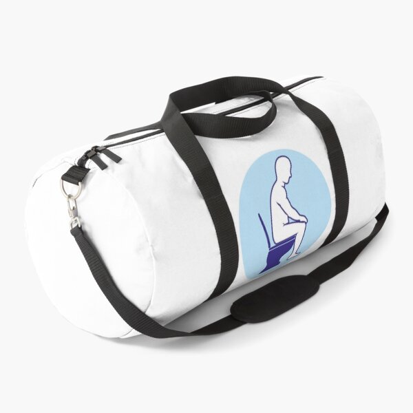 Item preview, Person with diarrhea or bellyache, using the toilet designed and sold by LucianoCosmo.
