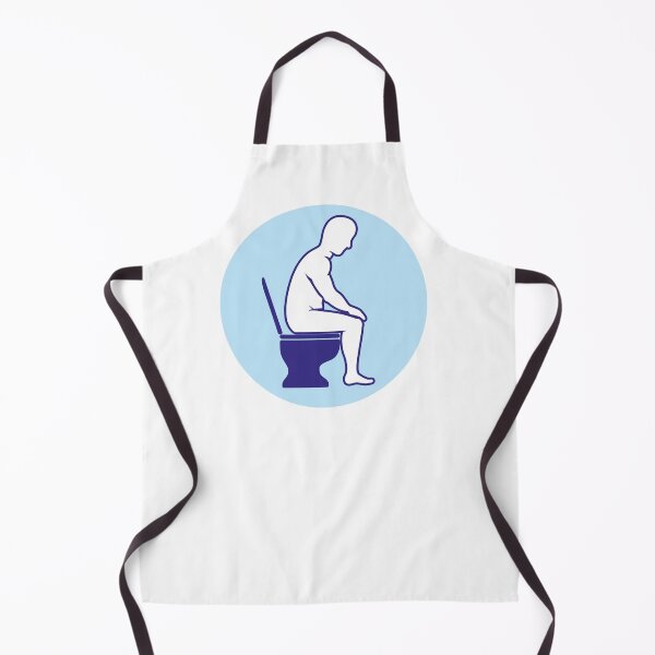 Item preview, Person with diarrhea or bellyache, using the toilet designed and sold by LucianoCosmo.