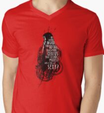 T O T A L - S C R E A M I N G - G E N I U S Men's V-Neck T-Shirt